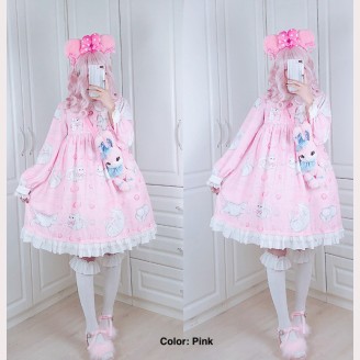 Diamond Honey Sweet Cat Fun Lolita Dress OP (DH143)